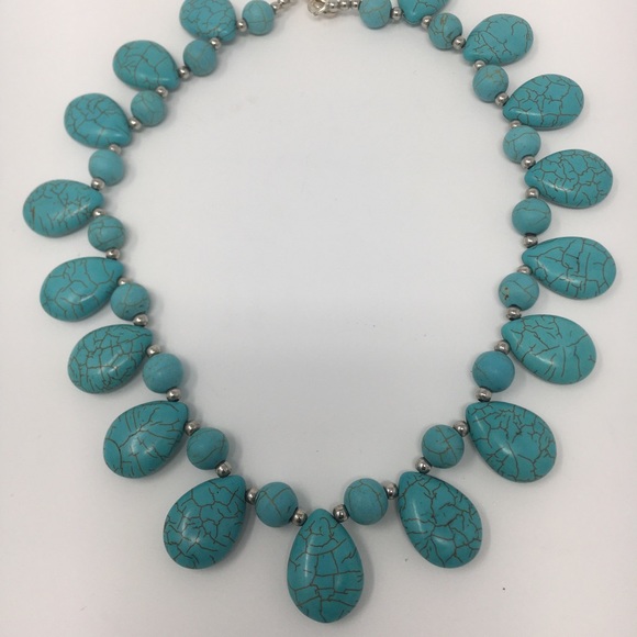 Jewelry Turquoise Teardrop Beads - Picture 7 of 9